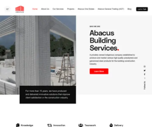 Abacusnigeria.com(Abacus Building Services Limited) Screenshot
