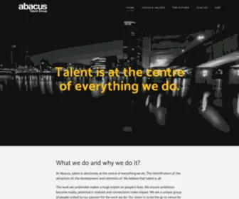 Abacustalentgroup.com(Abacus Talent Group) Screenshot