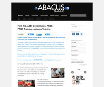 Abacustraining.co.uk(Abacus Training) Screenshot