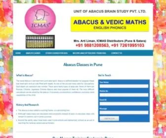 Abacustraining.in(Abacus Classes in Pune) Screenshot