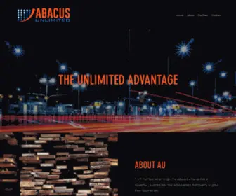 Abacusunlimited.com(Abacus Unlimited) Screenshot