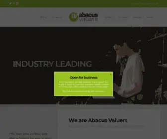 Abacusvaluers.co.uk(Abacus Valuers National Stocktakers) Screenshot