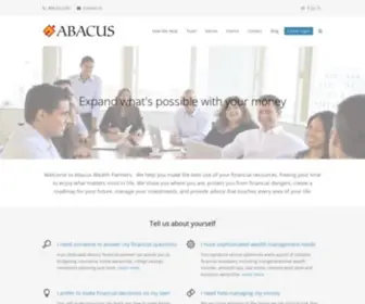 Abacuswealth.com(Abacus Wealth Partners) Screenshot