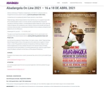 Abadacapoeira.com.br(ABADÁ) Screenshot