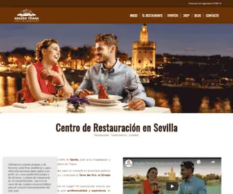 Abadestriana.com(Abades Triana Restaurante) Screenshot