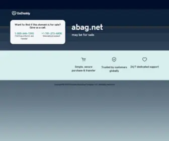 Abag.net(Forsale Lander) Screenshot