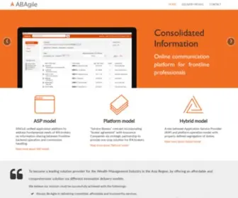 Abagile.com(Abagile) Screenshot