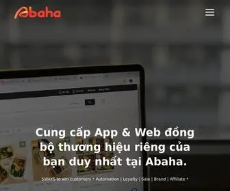 Abaha.vn(Nền tảng App TMĐT B2C) Screenshot