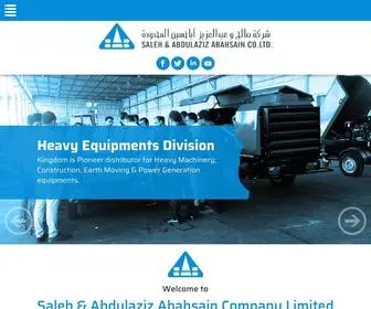 Abahsain.biz(Saleh & Abdulaziz Abahsain Company Limited) Screenshot