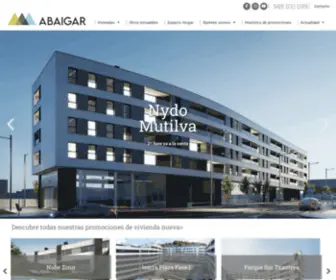 Abaigar.com(Promociones de obra nueva en Pamplona y Navarra) Screenshot