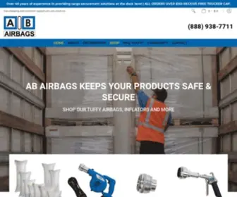 Abairbags.com(AB Airbags) Screenshot