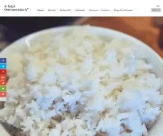 Abajatemperatura.es(Blog sobre cocina sous vide) Screenshot