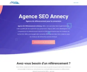 Abal.fr(Référencement Annecy) Screenshot