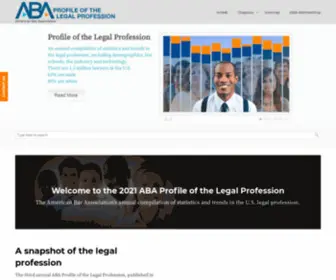 Abalegalprofile.com(American Bar Association) Screenshot