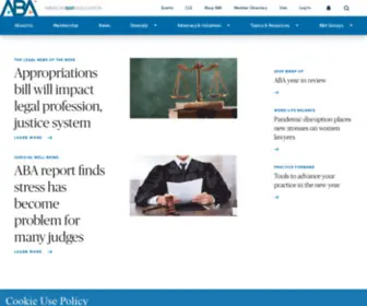 Abalegalservices.org(The Legal Services Division) Screenshot