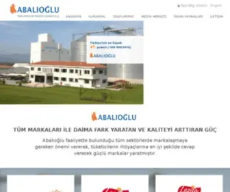 Abalioglu.com(Abalıoğlu) Screenshot