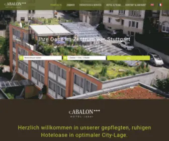 Abalon.de(Ihr Hotel in Stuttgart) Screenshot