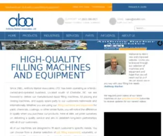 Abaltd.com(High-Quality Filling Machines and Equipment) Screenshot