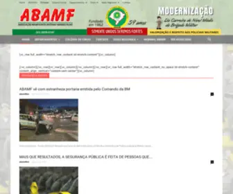 Abamf.org(Associação Beneficente Antonio Mendes Filho) Screenshot