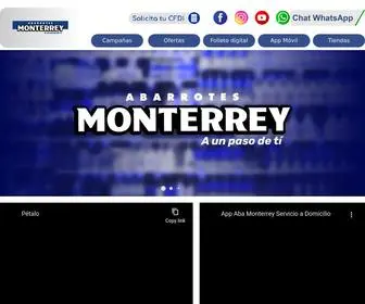 Abamonterrey.com(Abarrotes) Screenshot