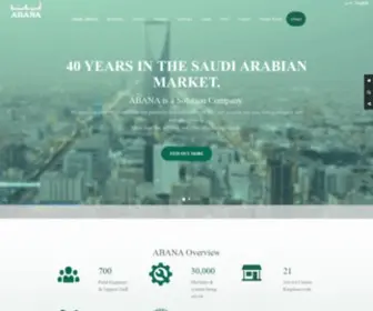 Abana.com.sa(Home CMS) Screenshot