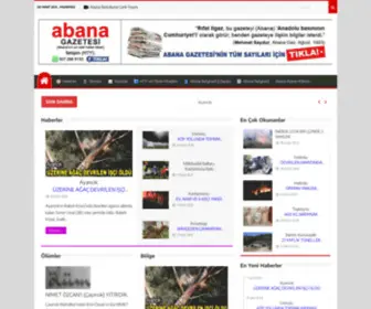 Abanagazetesi.org(Abanagazetesi) Screenshot