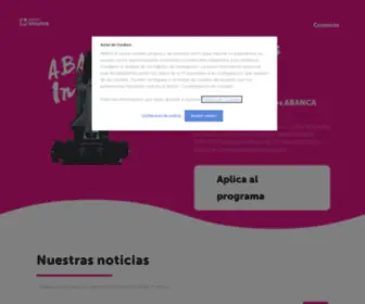 Abancainnova.com(Aceleradora de startups fintech en Galicia) Screenshot