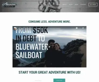 Abandoncomfort.com(Abandon Comfort) Screenshot