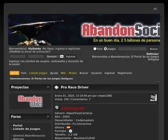 Abandonsocios.org(PHP) Screenshot
