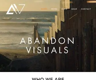 Abandonvisuals.com(Abandon Visuals) Screenshot