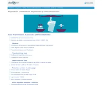 Abanfin.com(Finanzas personales y profesionales) Screenshot