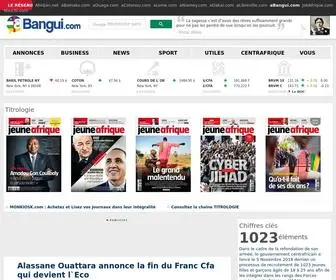 Abangui.com(La Centrafrique et vous) Screenshot
