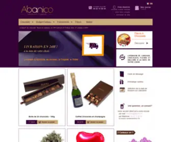 Abanico-Chocolat.com(Livraison chocolats) Screenshot