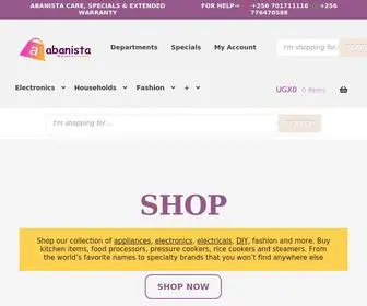 Abanista.com(Uganda's #1 Discount Retailer) Screenshot