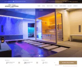 Abanoastoria.com(Hotel Abano Astoria) Screenshot