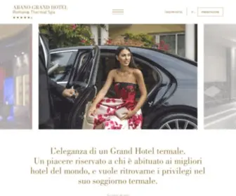 Abanograndhotel.it(Abano Grand Hotel) Screenshot