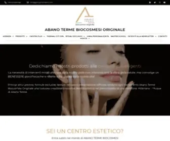 Abanotermebiocosmesi.com(ABANO TERME BIOCOSMESI ORIGINALE) Screenshot