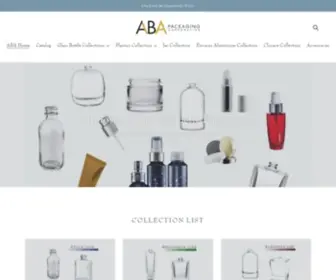 Abapackaging.com(ABA Packaging Corporation) Screenshot