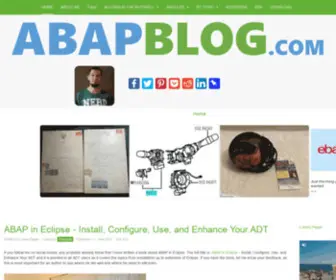 Abapblog.com(ABAP Blog) Screenshot
