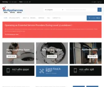 Abappliances.co.nz(Appliance Repairs Auckland) Screenshot