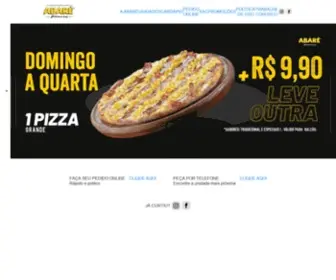 Abarepizzarias.com.br(Abaré) Screenshot