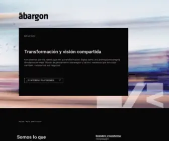 Abargon.com(ábargon) Screenshot