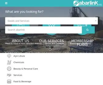 Abarlink.com(Business integration service) Screenshot