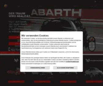 Abarth.de(Abarth Deutschland) Screenshot