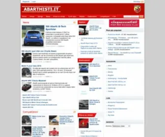 Abarthisti.it(Abarth) Screenshot