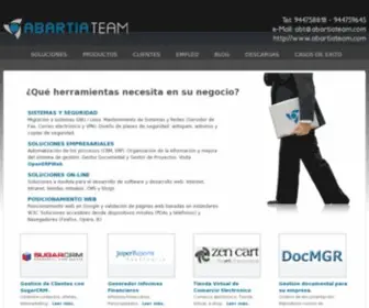 Abartiateam.com(Abartia Team Expertos en GNU) Screenshot