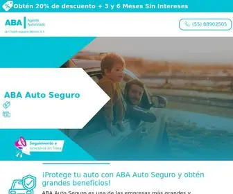 Abasegurodeauto.mx(Cotiza tu ABA Auto Seguro en Segundos) Screenshot