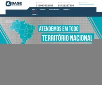 Abasetransportes.com.br(Transportadora e Agenciador de Cargas P/ Todo o Brasil) Screenshot