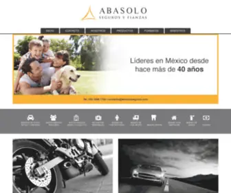 Abasoloseguros.com(Just another WordPress site) Screenshot