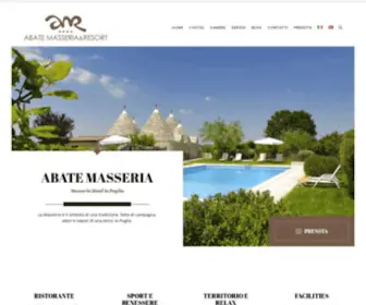 Abatemasseria.it(Masseria in Puglia) Screenshot